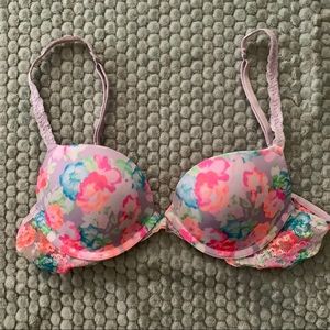PINK by Victoria’s Secret Floral Push-up Bra 34B